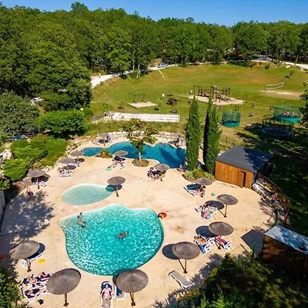 Tente 3 Etoiles - Piscine - Efchbd Semesterbostad Saint-Cirq-Lapopie